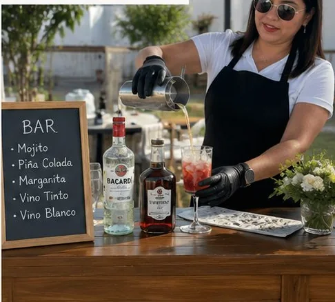 Servicio de bar en evento
